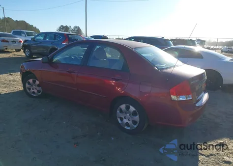 2008 Kia Spectra Ex from USA, damaged, VIN KNAFE121185521540